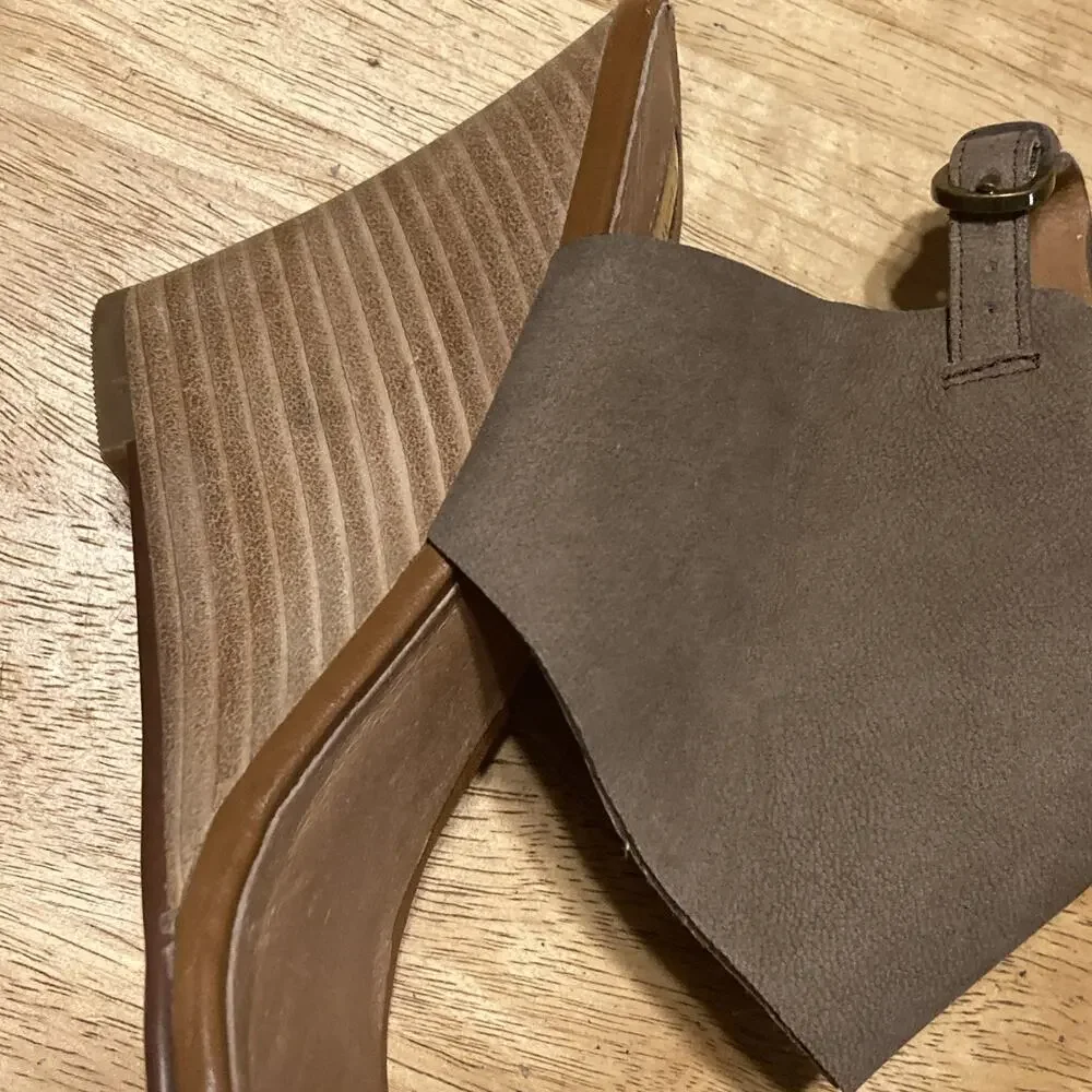 Halogen Espadrille Wedge Sandals, Women’s‎ Brown Suede Size 8.5